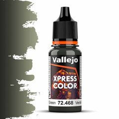 Commando Green Xpress Color, 18 мл (Vallejo 72468), акрилова фарба для Speedpaint, аналог Citadel Contrast