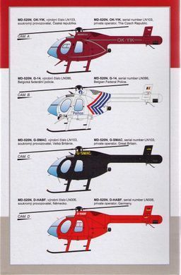 1/72 McDonnell Douglas MD-520 NOTAR вертолет (Special Hobby 72348) сборная модель