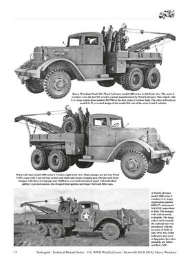 Монографія "US WWII Ward Lafrance and Kenworth M1 and M1A1 heavy wreckers" Michael Franz (Tankograd technical manual series #6025)