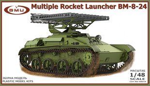 1/48 БМ-8-24 радянська РСЗВ на шасі танка Т-60 (GMU Models 48010), збірна модель