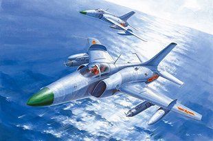 1/72 Nanchang Q-5 Yi китайский истребитель (Trumpeter 01684) сборная модель
