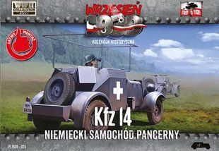 1/72 Kfz.14 германский бронеавтомобиль (First To Fight 024) сборка без клея