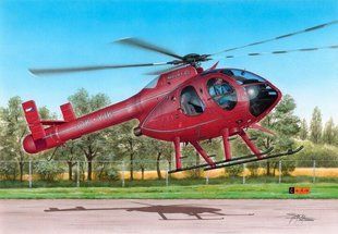 1/72 McDonnell Douglas MD-520 NOTAR вертолет (Special Hobby 72348) сборная модель