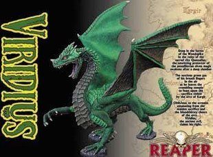 Reaper Miniatures Boxed Sets - Viridius, Great Dragon - RPR-10021