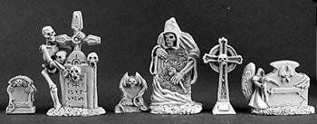 Reaper Miniatures Dark Heaven Legends - Tombstones (6) - RPR-3122