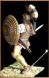70mm Ахіл, колекційна мініатюра, олов'яна збірна нефарбована (Ares Mythologic 70-G03 Aquiles)