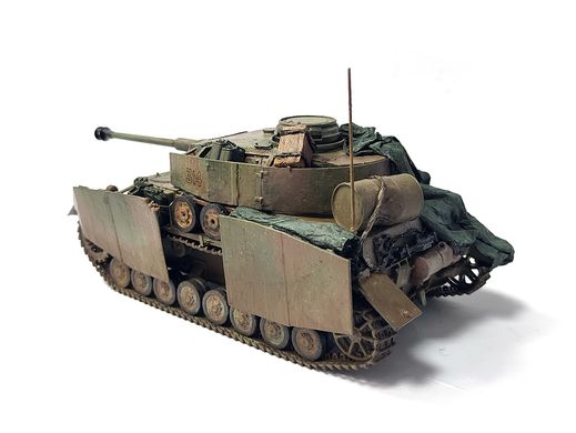 1/35 Танк Pz.Kpfw.IV Ausf.H, готова модель (авторська робота)