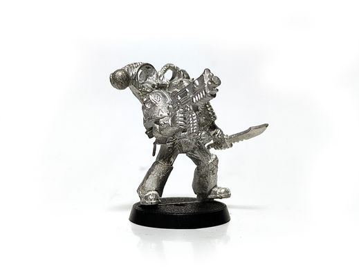 Chaos Space Marine Death Guard, мініатюра Warhammer 40.000 (Games Workshop), металева зібрана нефарбована