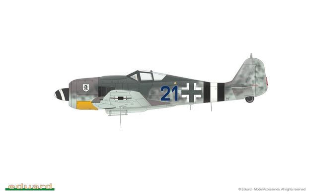 1/48 Focke-Wulf FW-190A-8/R2 немецкий истребитель, серия ProfiPACK (Eduard 82145), сборная модель