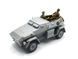 1/35 Sd.Kfz.247 Ausf.B немецкий командирский бронеавтомобиль с фигурами, готовая модель авторской работы