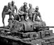1/35 Rommel and German Tank Crew, DAK, WW II era (Master Box 3561)