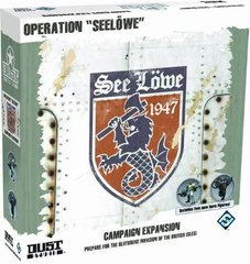 Дополнение "Operation Seelowe": два героя, тайлы местности и аксессуары (Dust Tactics DT-015)