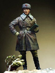 50 мм Советский танковый офицер, 1940-42 года 1:35