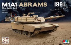 1/35 M1A1 Abrams MBT 1991 Desert Storm Edition (Rye Field Model RFM RM-5006) сборная модель