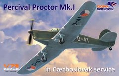 1/72 Percival Proctor Mk.I ВВС Чехословакии (Dora Wings 72003) сборная модель