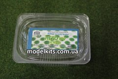 Трава искуственная (флок) в пучках для макетов/подставок/диорам 3 мм + 10 мм (ЛЕТО №7) Flock Grass, 8 кочек (Different Scales 22-638)