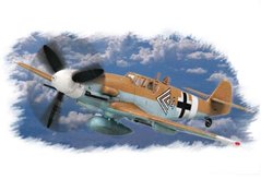 1/72 Messerschmitt Bf-109G-2/Trop германский тропический истребитель (HobbyBoss 80224) сборная модель