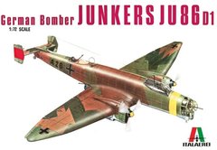 1/72 Junkers Ju-86D1 (модель выпуска 1973 года) (Italeri 114) сборная модель