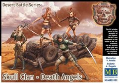 50 мм Desert Battle Series, Skull Clan - Death Angels (Master Box 35122)
