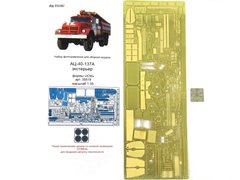 1/35 Фототравління для пожежного автомобіля АЦ-40-137А: екстер'єр, для моделей ICM (Мікродизайн МД-035387)