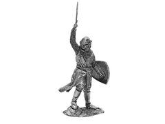 54мм Англійський лицар, XV століття, колекційна олов'яна мініатюра