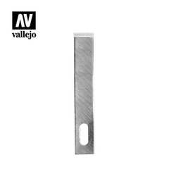 Леза-стамески #17 для модельного ножа з цангою 6 мм, 5 штук (Vallejo T06004)