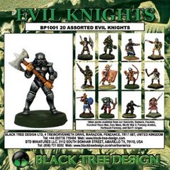 Злые рыцари (Evil Knights) (20 шт) 28 мм, Black Tree Design BLTR-BP1001