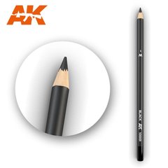 Карандаш для везеринга и эффектов "Черный" (AK Interactive AK10001 Weathering pencils BLACK)
