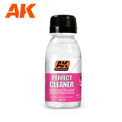 Очиститель для аэрографа и кистей от акрила, 100 мл (AK Interactive AK119 Perfect Cleaner)