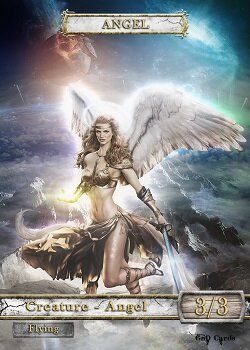 Angel #10 Token Magic: the Gathering (Токен) GnD Cards