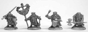 Mirliton Miniatures - Миниатюра 25-28 mm Fantasy - Aarogh Command Group - MRLT-DW035