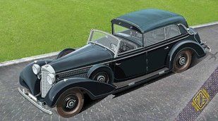 1/72 Grosser Typ 770K (W-150) Cabriolet F германский штабной автомобиль (ACE 72559), сборная модель