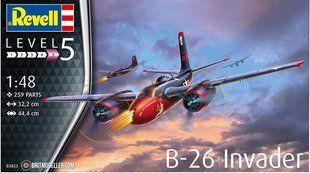 1/48 B-26B Invader американский тяжелый штурмовик (Revell 03823), сборная модель