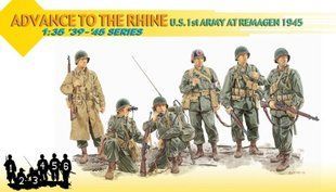 1:35 U.S. 1st Army "Advance to the Rhine"