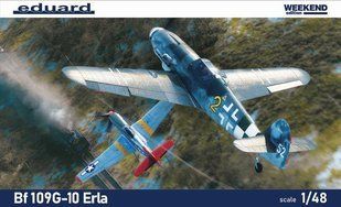 1/48 Messerschmitt Bf-109G-10 ERLA німецький винищувач, серія Weekend Edition (Eduard 84174), збірна модель
