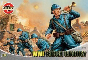 1/72 WWI FRENCH INFANTRY (Airfix 01728)