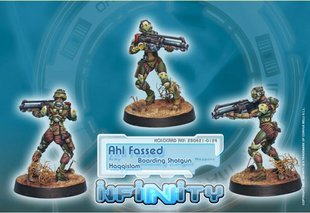 Ahl Fassed, мініатюра Infinity (Corvus Belli 280421-0124), збірна металева