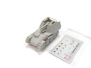 1/72 Німецька САУ Sd.Kfz.138/1M Bizon, зібрана модель + декаль, нефарбована