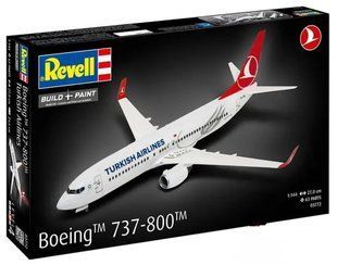 1/144 Пасажирський літак&nbsp;Boeing 737-800 "Turkish Airlines" (Revell 03772), збірна модель