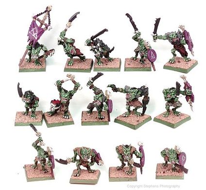 Dwarf Wars - Command – Goblin Sword Regiment - West Wind Miniatures WWP-DW-400-C