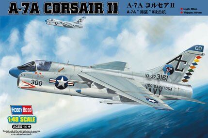 1/48 Vought A-7A Corsair II американский самолет (HobbyBoss 80342) сборная модель