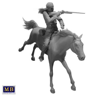 1/35 Indian Wars Series, Kit №1. Apache Attack (Master Box 35188) сборные фигуры
