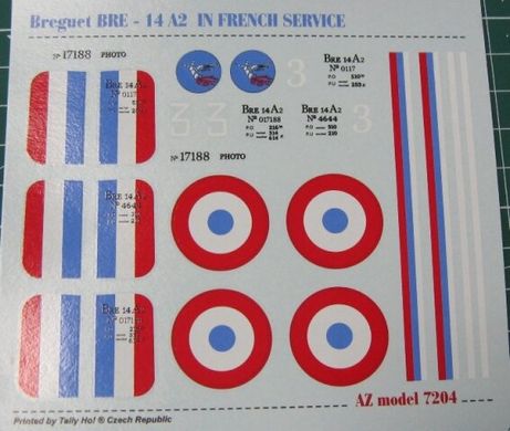 1:72 Breguet Bre-14 A2 французских ВВС (Limited Edition)