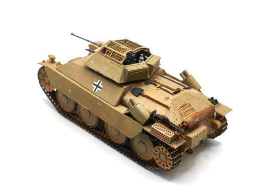 1/35 Aufklarungspanzer 38(t) Sd.Kfz.140/1 немецкий розведывательный легкий танк, готовая модель авторской работы