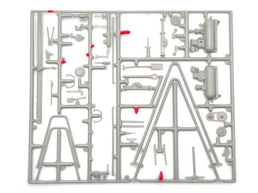 1/35 Польова майстерня (Italeri 419 Field Tool Shop), УЦІНКА відсутні 8 деталей (без коробки)