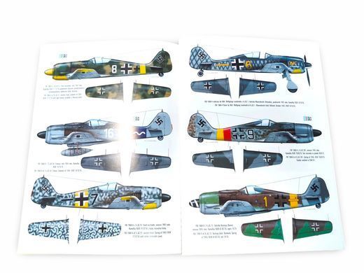 Монографія "Focke-Wulf FW-190, Volume II"&nbsp;Krzysztof Janowicz, без декалі (англійською та польською мовами)