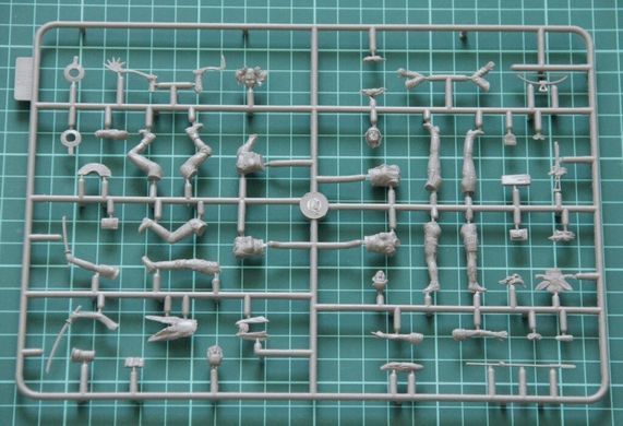50 мм Desert Battle Series, Skull Clan - Death Angels (Master Box 35122)