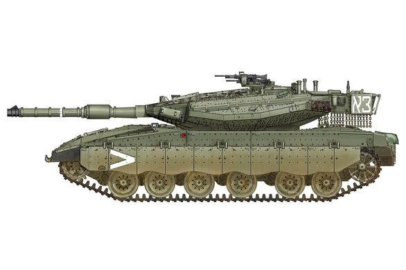 1/72 Merkava Mk.IIID израильский основной боевой танк (Hobbyboss 82916), сборная модель