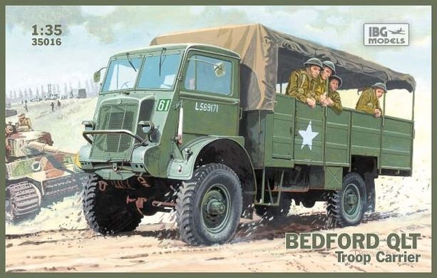 1/35 Bedford QLT британский армейский грузовик (IBG Models 35016) сборная модель