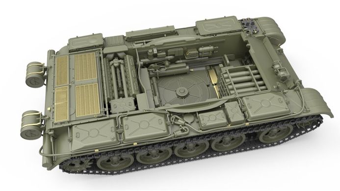 1/35 Танк Т-54Б ранніх випусків, модель з інтер'єром (MiniArt 37011), збірна модель